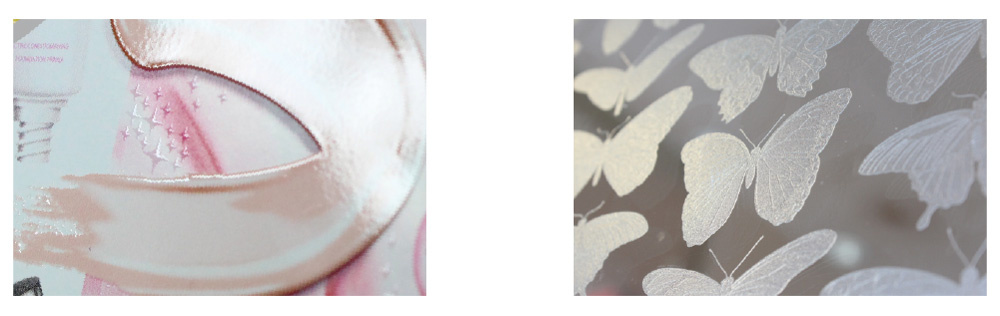 高光哑光打印效果展示