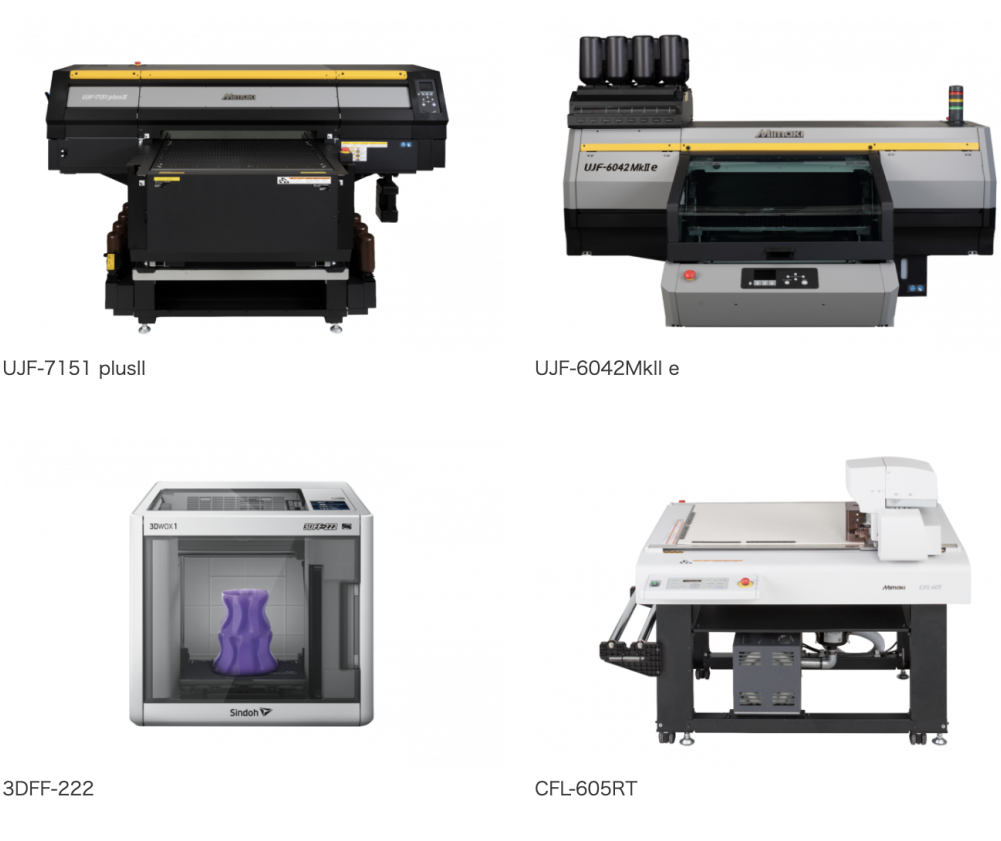 UJF-7151 plusII高精度文具应用